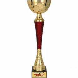 Puchar złoty z personalizowaną tabliczką 33 cm...