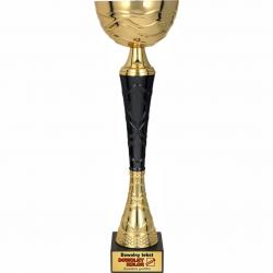 Puchar złoty z personalizowaną tabliczką 29 cm...