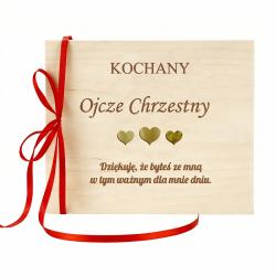 Pudełko na prezent Merci podziękowanie dla...