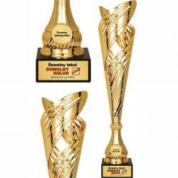 Puchar złoty z personalizowaną tabliczką 41 cm...