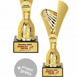 Puchar złoty z personalizowaną tabliczką 22,5...