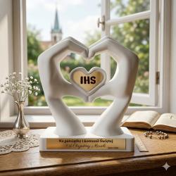 Pamiątka Pierwszej Komunii Świętej z grawerem...