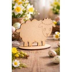 Dekoracja wielkanocna owieczka do decoupage DIY...