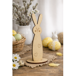 Zajączek wielkanocny MDF do decoupage ozdoba...