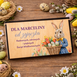 Drewniane pudełko na pieniądze prezent...