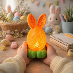 Lampka wielkanocna LED jajko zajączek ozdoba...