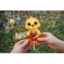 Kurczaczek wielkanocny na lizaka prezent dla...
