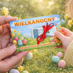 Wielkanocny bon podarunkowy na pieniądze...