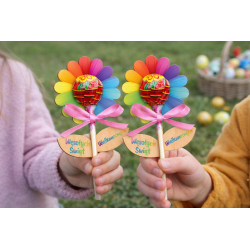 Kwiatek na lizaka wielkanocny prezent dla...