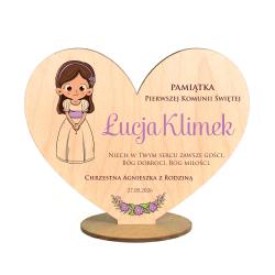 Pamiątka I Komunii Świętej dla dziewczynki -...