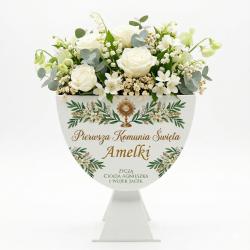 Flowerbox Komunia Święta personalizowany...