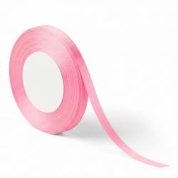 Wstęga wstążka do medali satynowa różowa 6 mm 32 m