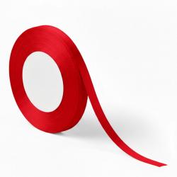 Wstęga wstążka do medali satynowa czerwona 6 mm...