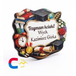 Magnes dla ucznia prezent zakończenie roku