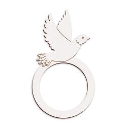 Serwetnik komunijny gołąbek dekoracja stołu...