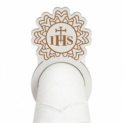 Serwetnik komunijny IHS dekoracja stołu Komunia...