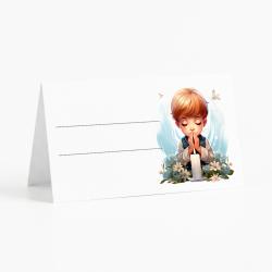 Winietki komunijne chłopiec personalizowane...