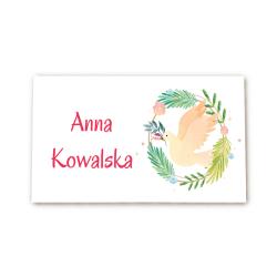 Winietki komunijne gołąb personalizowane...