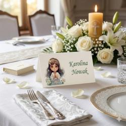 Winietki komunijne dziewczynka imienne...