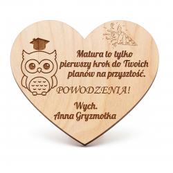 Brelok magnes z grawerem na maturę prezent