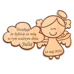 Podziękowanie dla gości komunii magnes z...