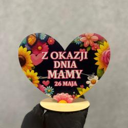 Drewniana statuetka z okazji dnia mamy 26 maja-...