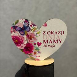 DREWNIANA STATUETKA Z OKAZJI DNIA MAMY 26 MAJA-...