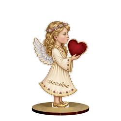 Statuetka anioł dziewczynka z imieniem 13 cm