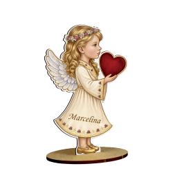 Statuetka anioł dziewczynka z imieniem 13 cm