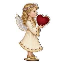 Statuetka anioł dziewczynka z imieniem komunia...