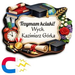 Magnes dla ucznia prezent zakończenie roku