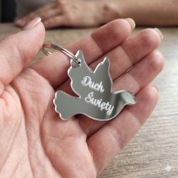 Brelok gołąbek Duch Święty komunia grawer...