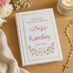 Album na zdjęcia komunia święta dziewczynka 10x15