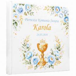 Album pamiątka pierwszej komunii dla chłopca...