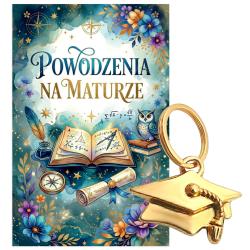 Brelok czapka absolwenta matura upominek...