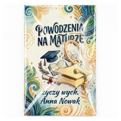 Brelok czapka absolwenta matura prezent dla...