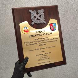 Grawerton Dyplom Uznania Służby Więziennej...