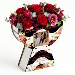 Flowerbox ze zdjęciem na Dzień Mamy prezent dla...
