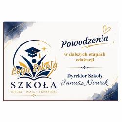 Magnes z Logo Szkoły na Zakończenie Roku...