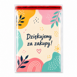 Woreczek z taśmą do bilecików 60x85 mm