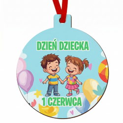 Medal Dzień Dziecka z nadrukiem medal dla...
