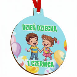 Medal Dzień Dziecka z nadrukiem medal dla...