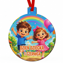 Medal Dzień Dziecka z nadrukiem kolorowy medal...