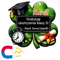 Magnes Brelok z Imieniem Ucznia Prezent na...