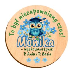 Doniczka z Niezapominajką Prezent dla Ucznia na...