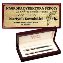 Zestaw Wieczne Pióro i Długopis Personalizowany...