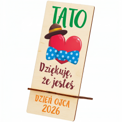 Prezent na Dzień Ojca podstawka na telefon...