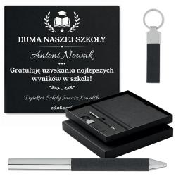 Zestaw Długopis Notes Brelok dla Ucznia Nagroda...
