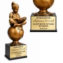 Statuetka dla Wzorowej Uczennicy Wyróżnienie za Wyniki w Nauce Statuetka odlew Prezent Szkolny