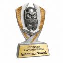 Statuetka Odlewana dla Ucznia Uczennicy z Wyróżnieniem z Grawerem Nagroda Szkolna na Zakończenie Roku